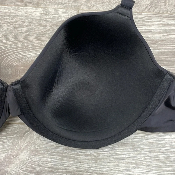 NWOT Maidenform One Fab Fit Modern Demi T-shirt Underwire Bra DM7543 Black 36DD - Picture 12 of 14